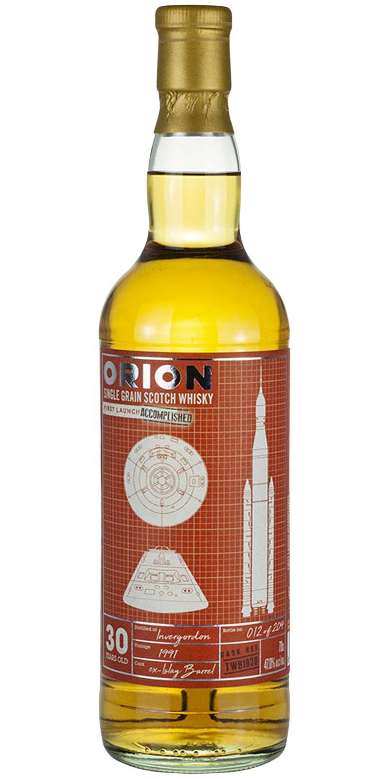 Invergordon 1991 TWB  Artemis Orion 1st Launch Accomplished