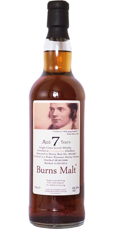 Invergordon 2006 TWB  Burns Malt