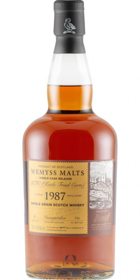 Invergordon 1987 Wy  KFC (Kettle Fried Corn)