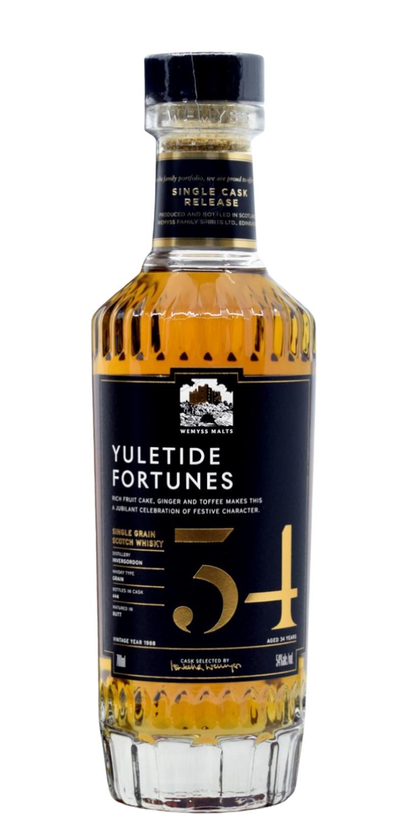 Invergordon 1988 Wy  Yuletide Fortunes