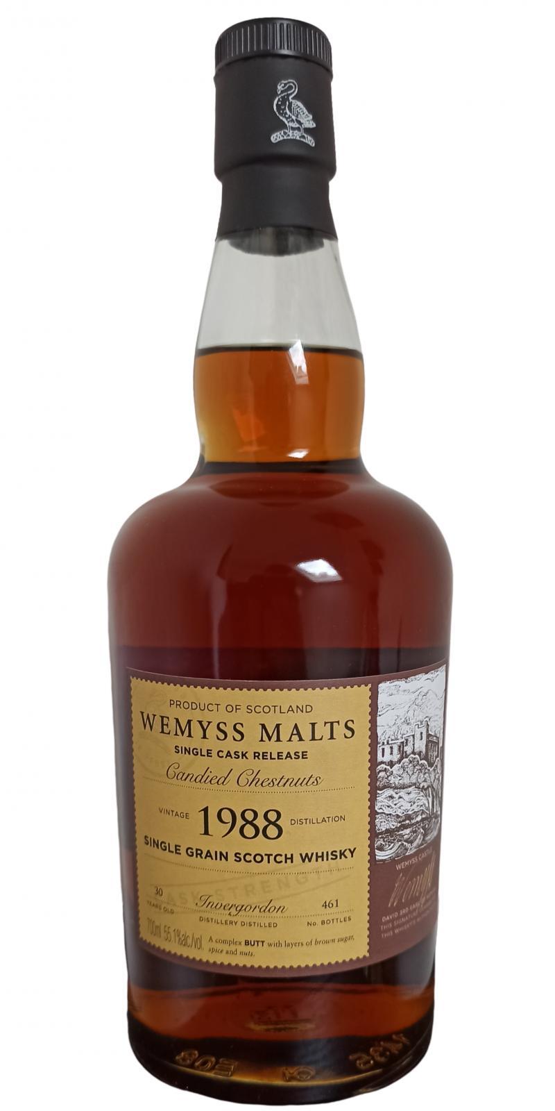 Invergordon 1988 Wy  Candied Chestnuts