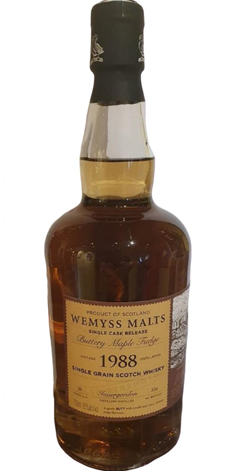Invergordon 1988 Wy  Buttery Maple Fudge