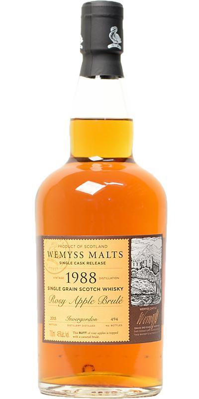 Invergordon 1988 Wy  Rosy Apple Brulé