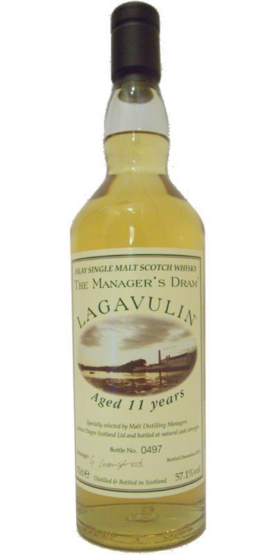 Lagavulin 11-year-old  The Manager's Dram