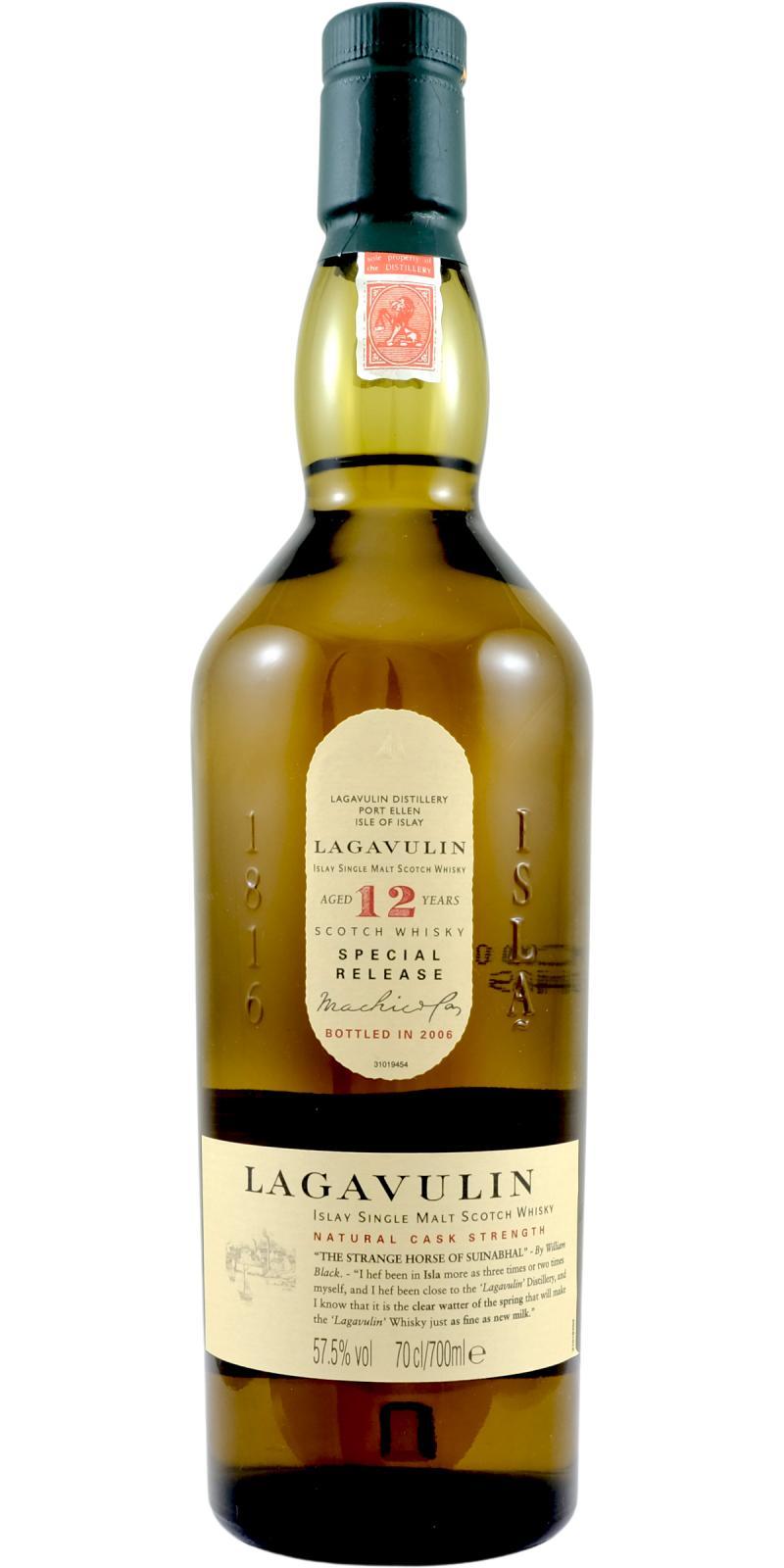 Lagavulin 12-year-old  Diageo Special Releases 2006