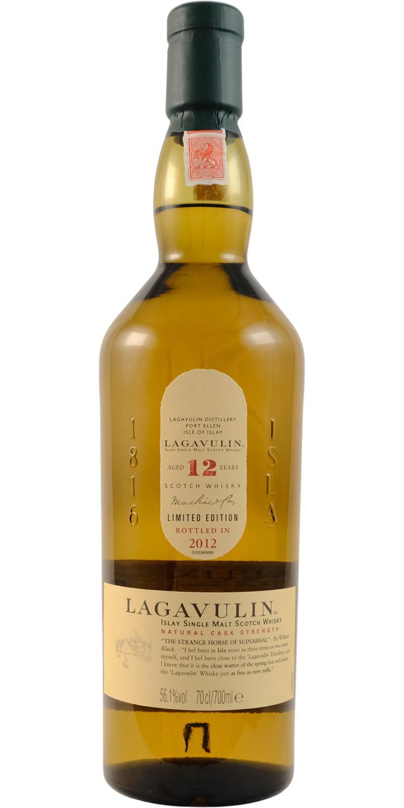 Lagavulin 12-year-old  Diageo Special Releases 2012