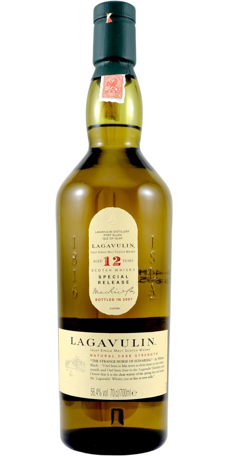 Lagavulin 12-year-old  Diageo Special Releases 2007