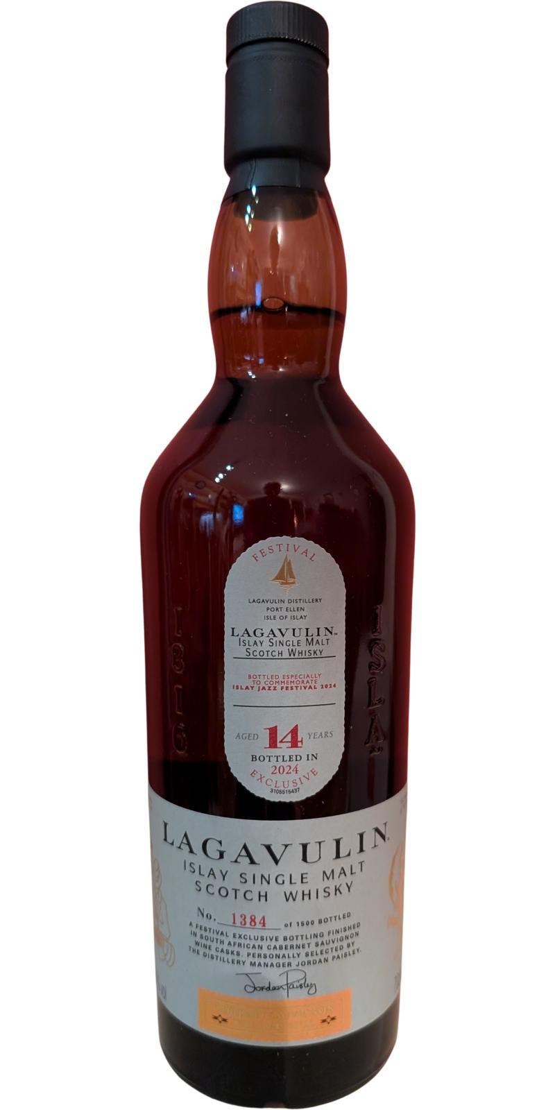 Lagavulin 14-year-old  Islay Jazz Festival 2024