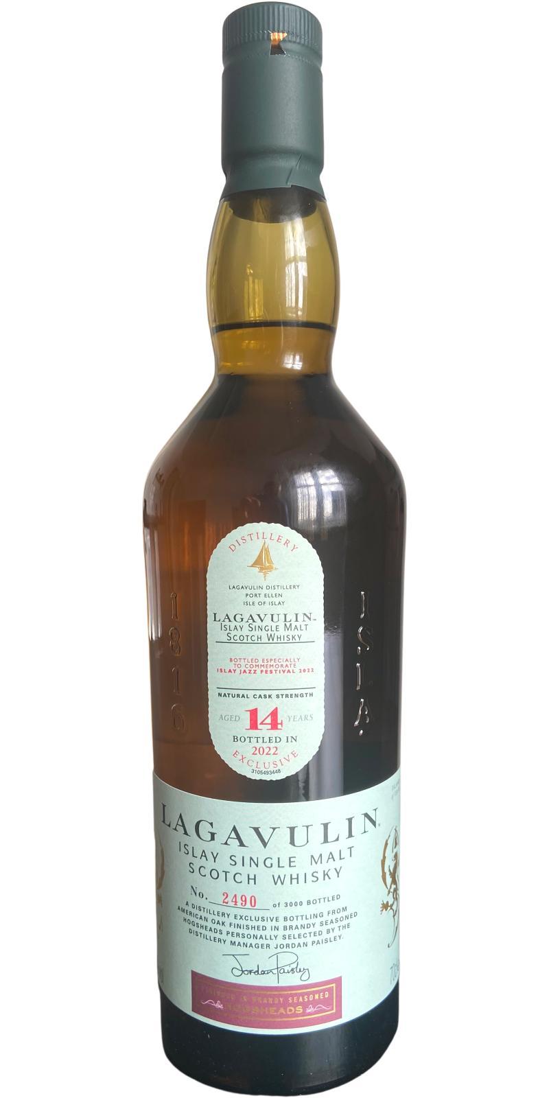 Lagavulin 14-year-old  Islay Jazz Festival 2022