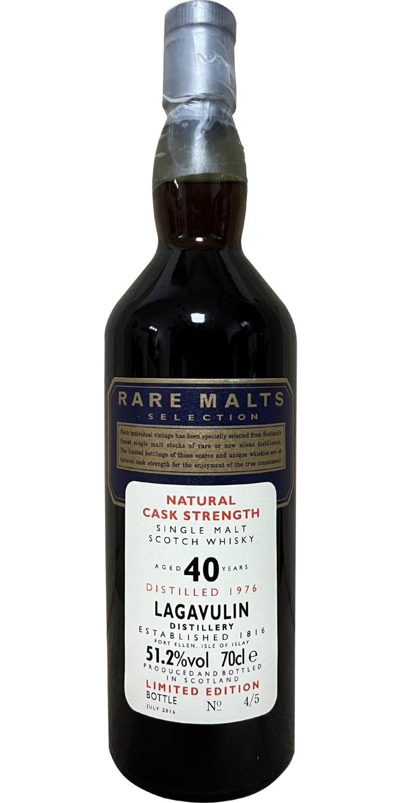 Lagavulin 1976  Rare Malts Selection