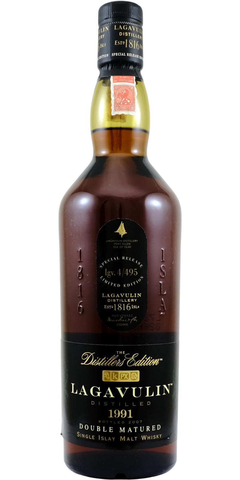 Lagavulin 1991  The Distillers Edition