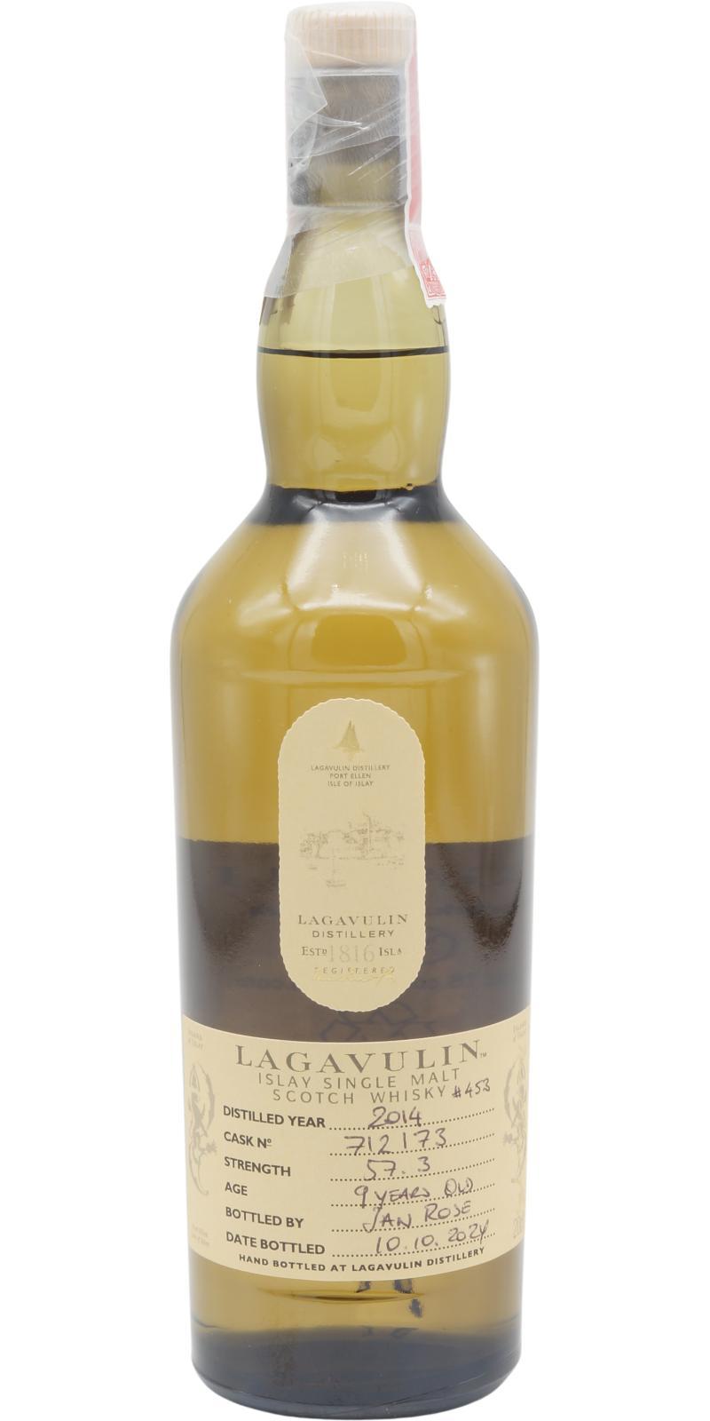 Lagavulin 2014  Hand bottled at the distillery