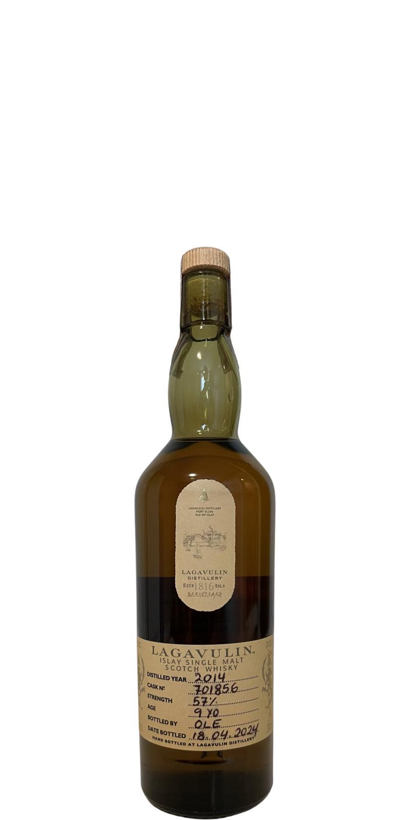 Lagavulin 2014  Hand bottled at the distillery