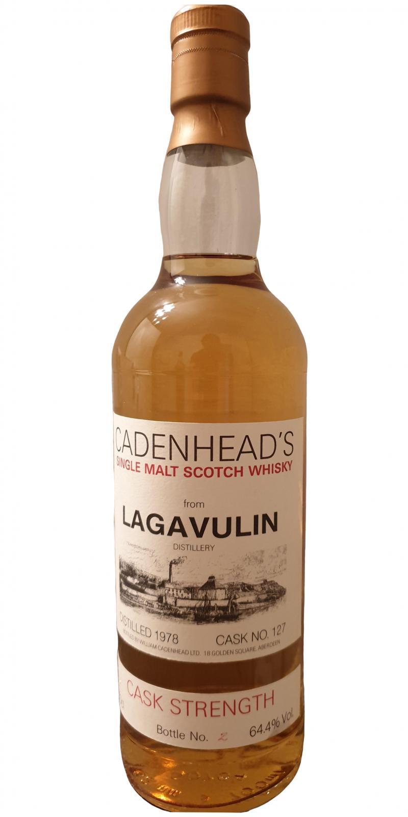 Lagavulin 1978 CA  Distillery Label
