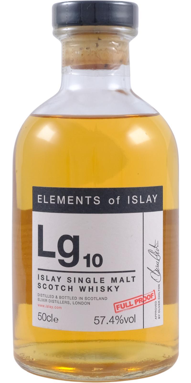 Lagavulin Lg10 ElD  Elements of Islay
