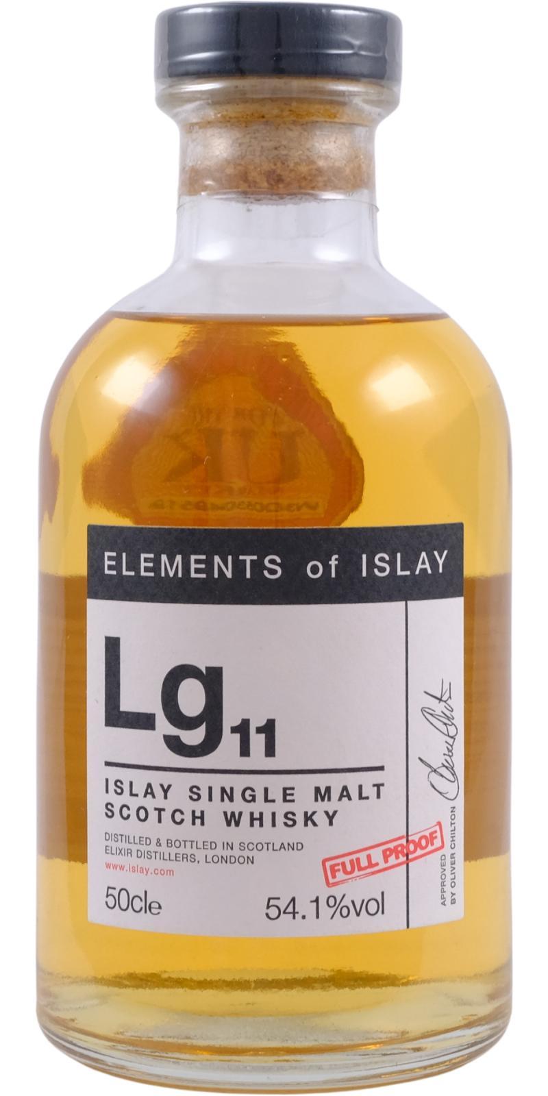 Lagavulin Lg11 ElD  Elements of Islay