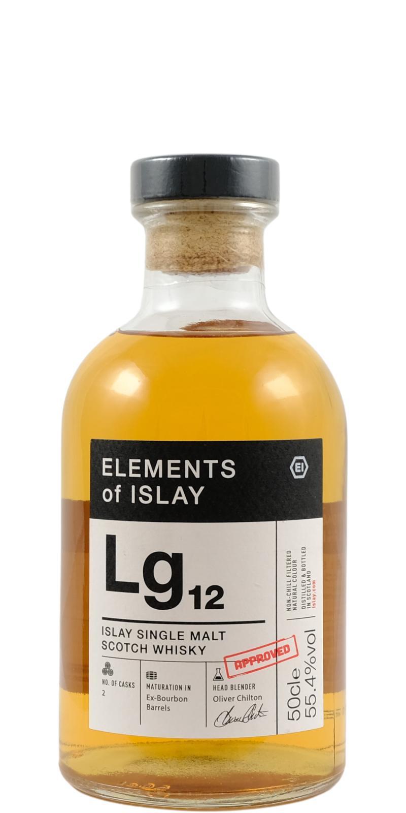 Lagavulin Lg12 ElD  Elements of Islay