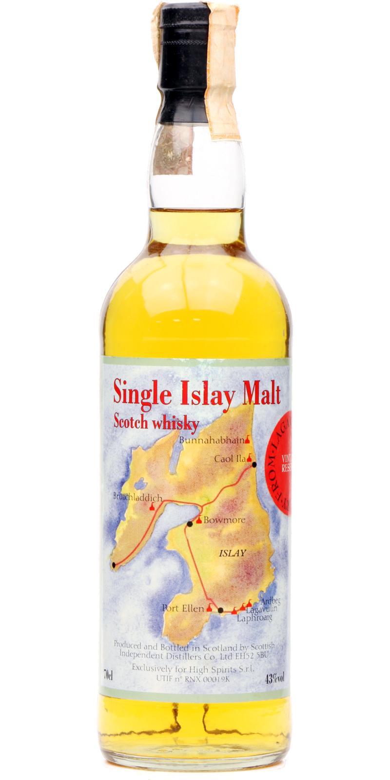 Lagavulin Vintage Reserve HSC  Single Islay Malt