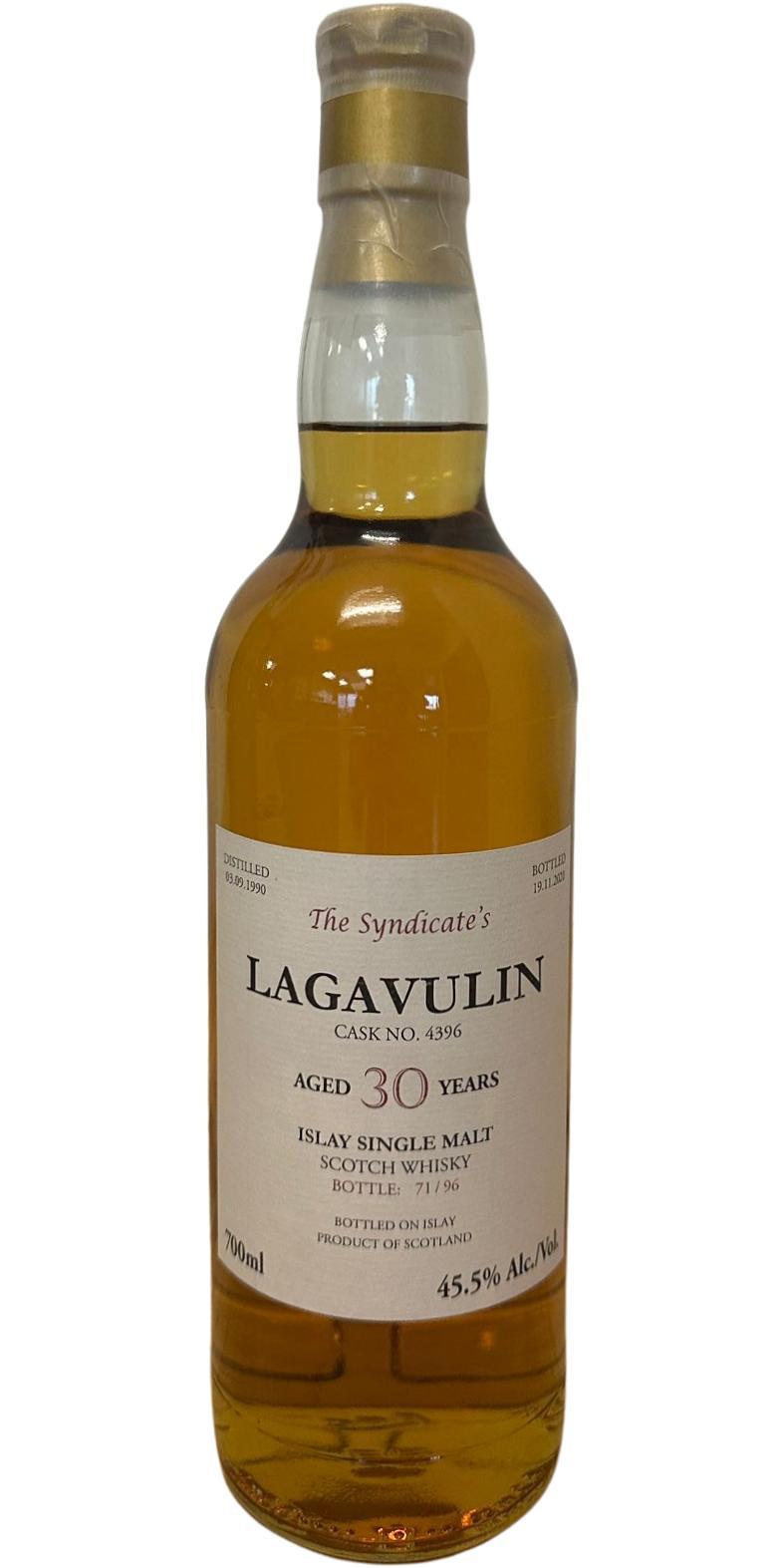 Lagavulin 1990 MM  The Syndicate's