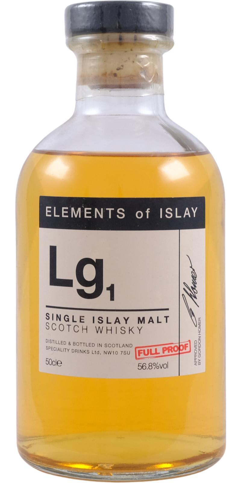 Lagavulin Lg1 SMS  Elements of Islay