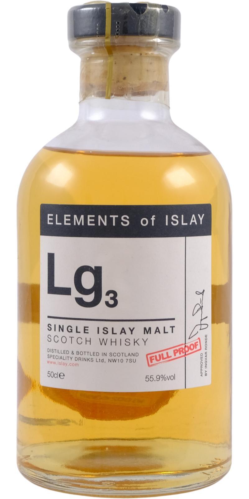 Lagavulin Lg3 SMS  Elements of Islay