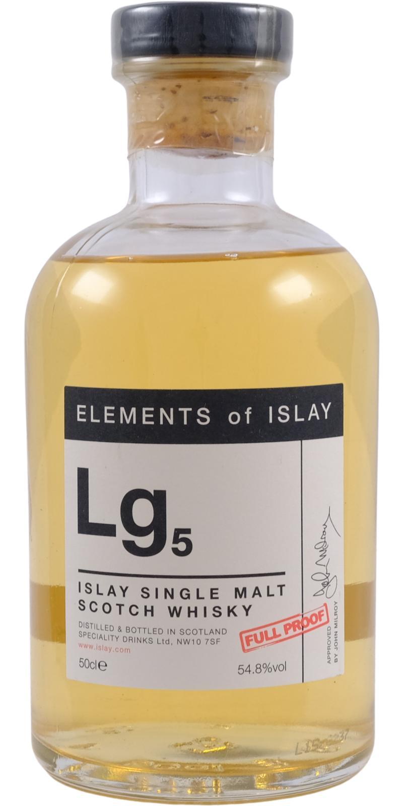 Lagavulin Lg5 SMS  Elements of Islay