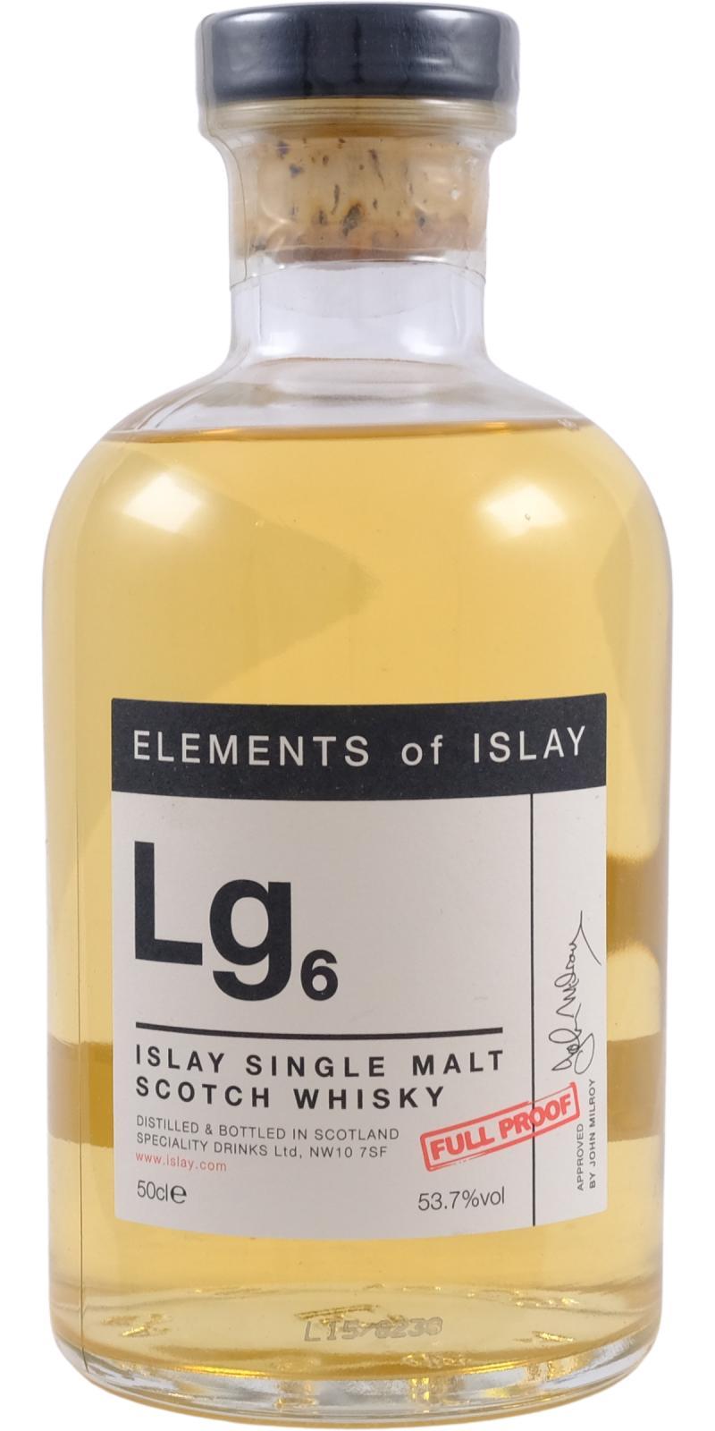 Lagavulin Lg6 SMS  Elements of Islay