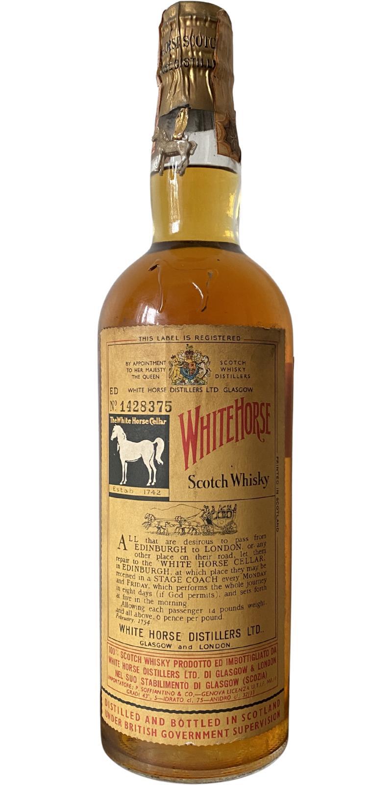 White Horse The Old Blend Scotch Whisky of the White Horse Cellar