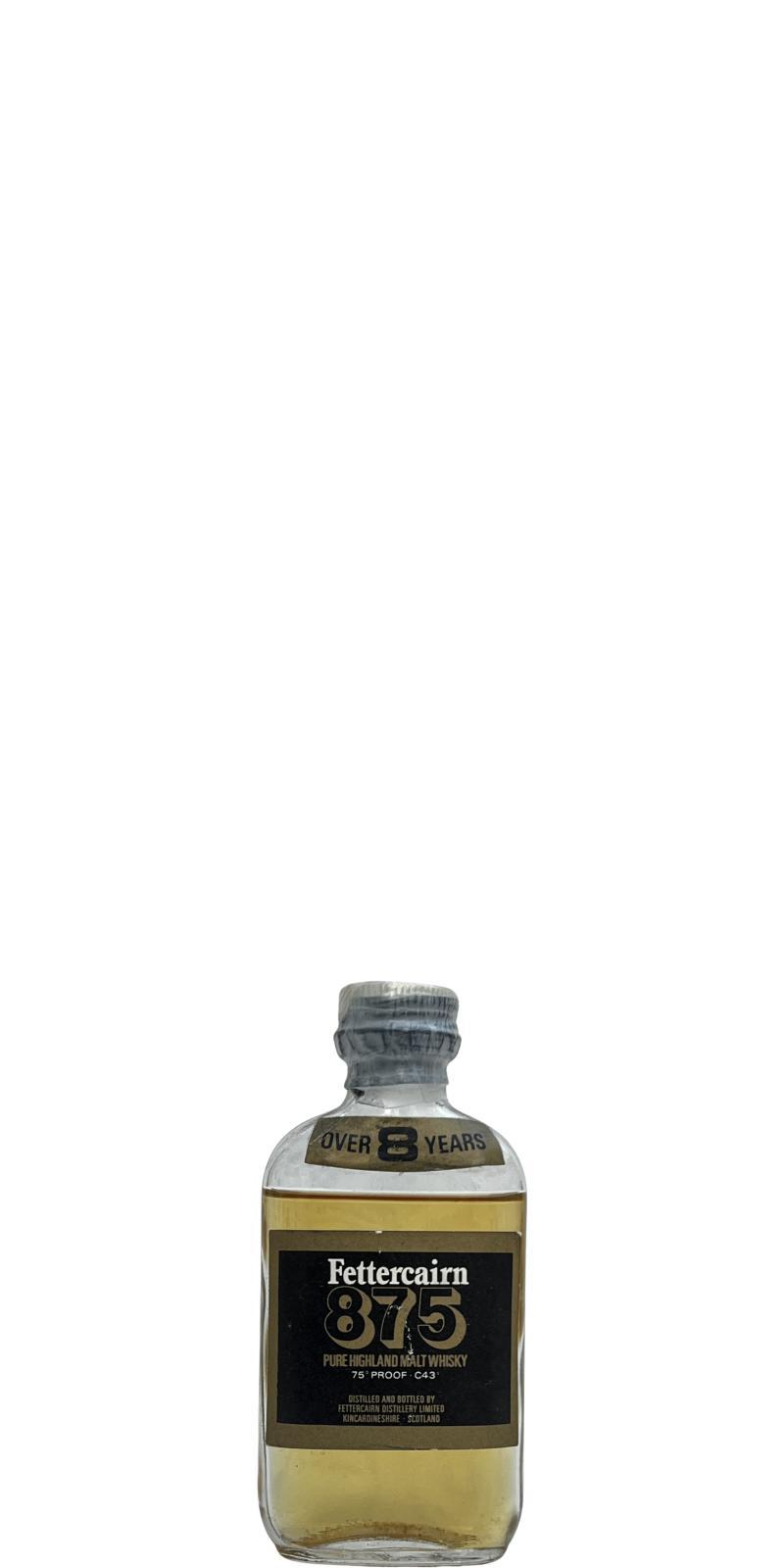 Fettercairn 08-year-old  875 - Pure Highland Malt