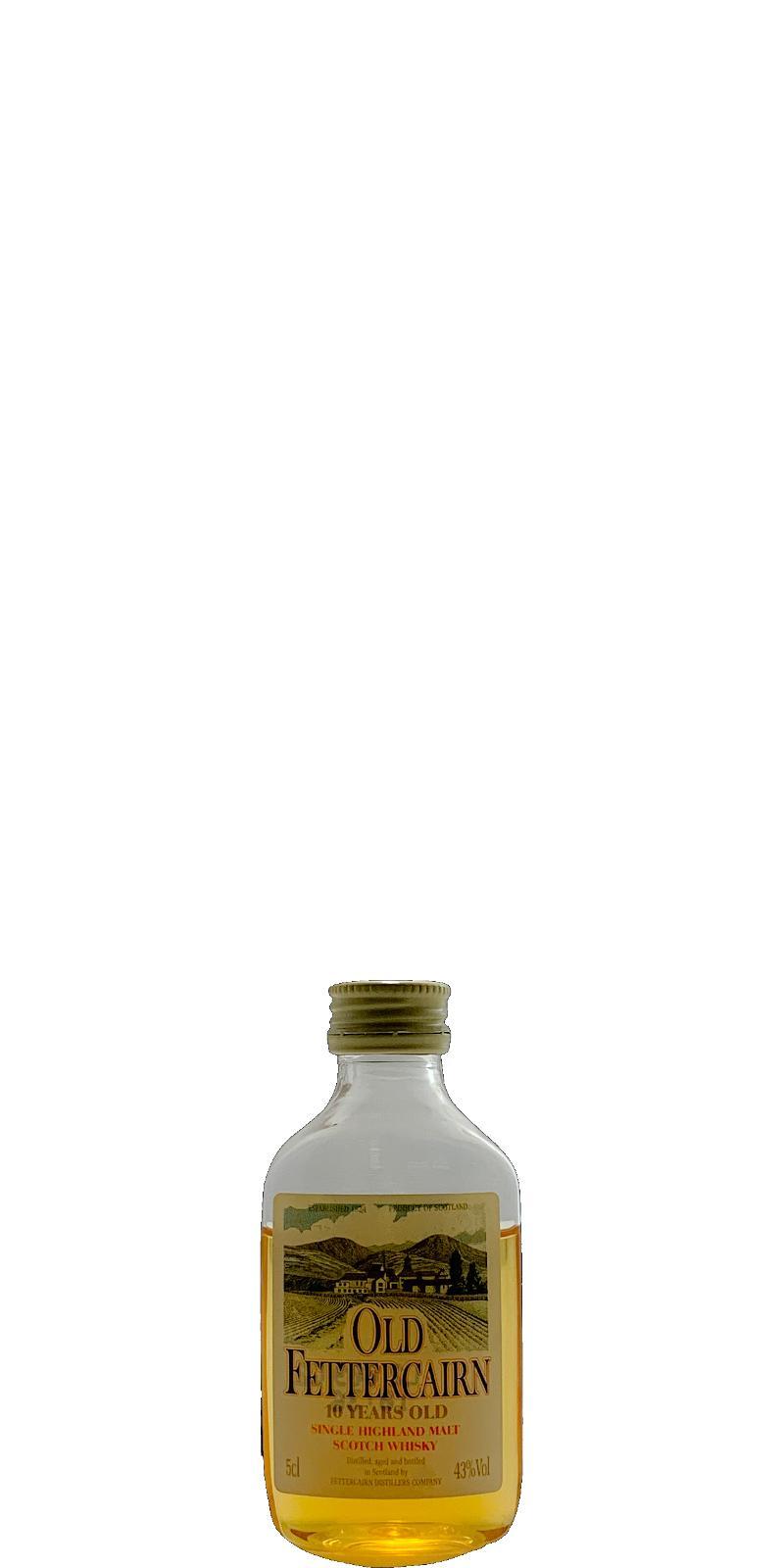Fettercairn 10-year-old  Flat Plastic Bottle (Airline Version)