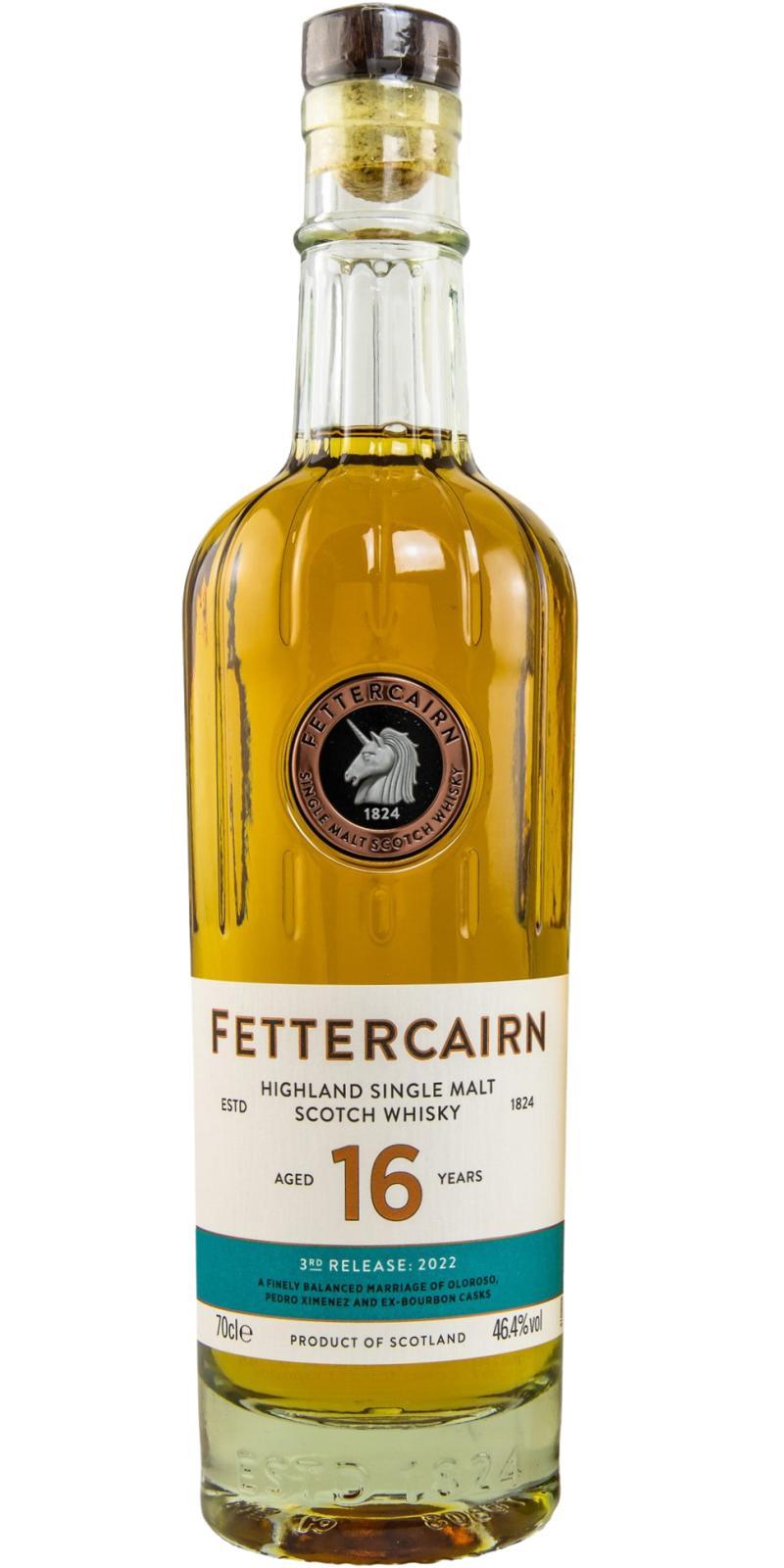 Fettercairn 16-year-old  3rd Release 2022