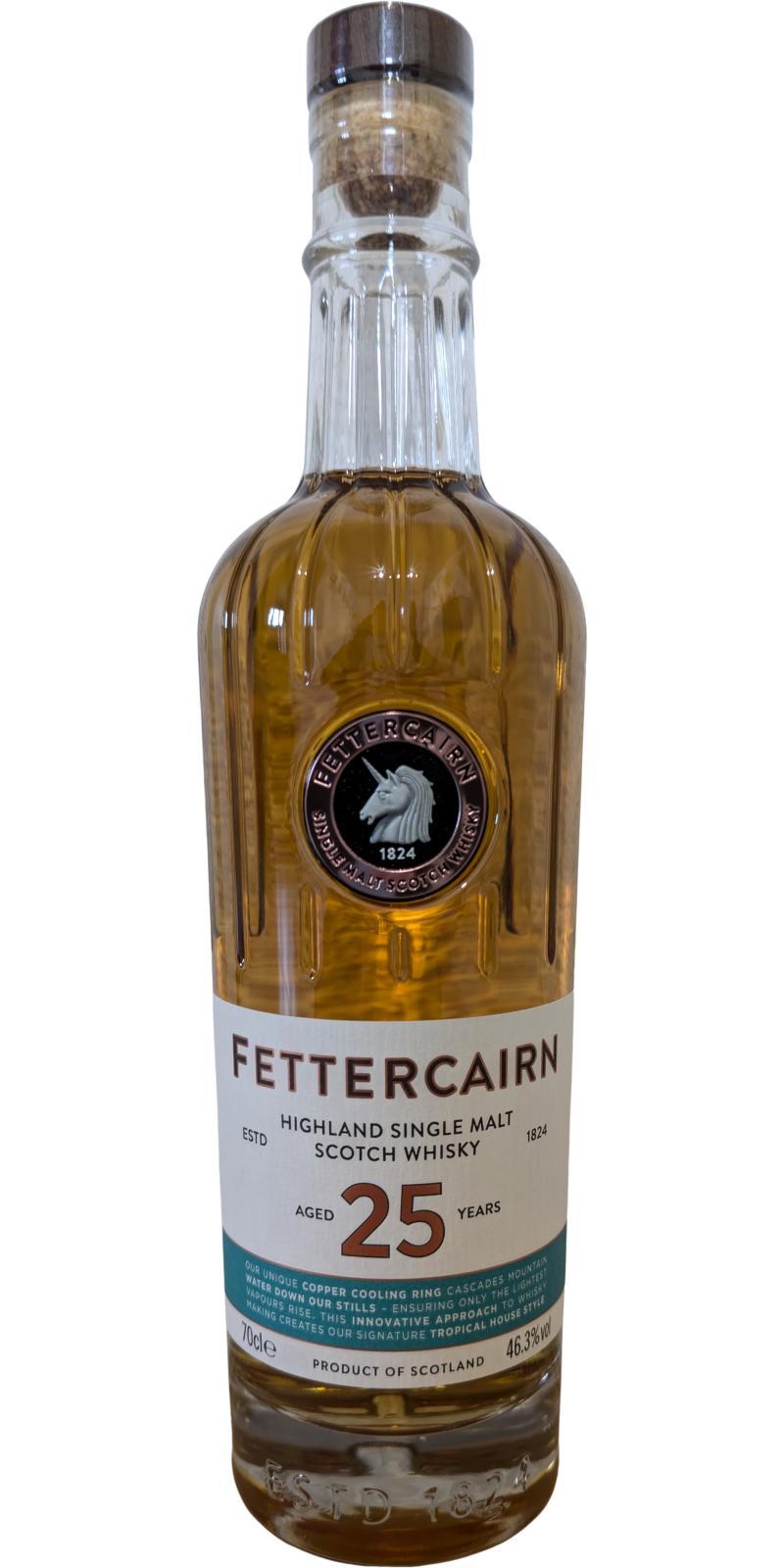 Fettercairn 25-year-old  Travel Retail Exclusive