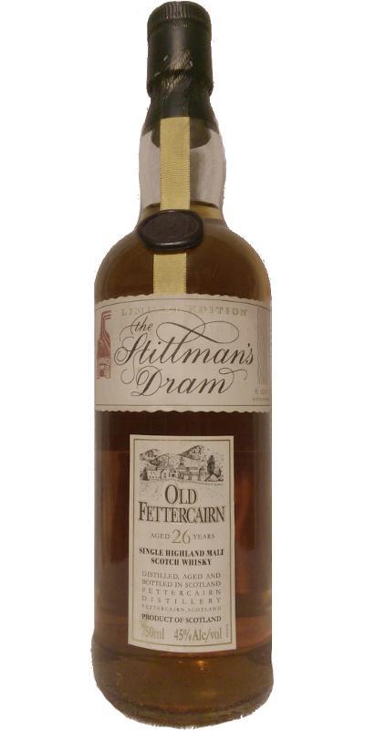 Fettercairn 26-year-old  The Stillman's Dram