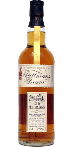 Fettercairn 26-year-old  The Stillman's Dram