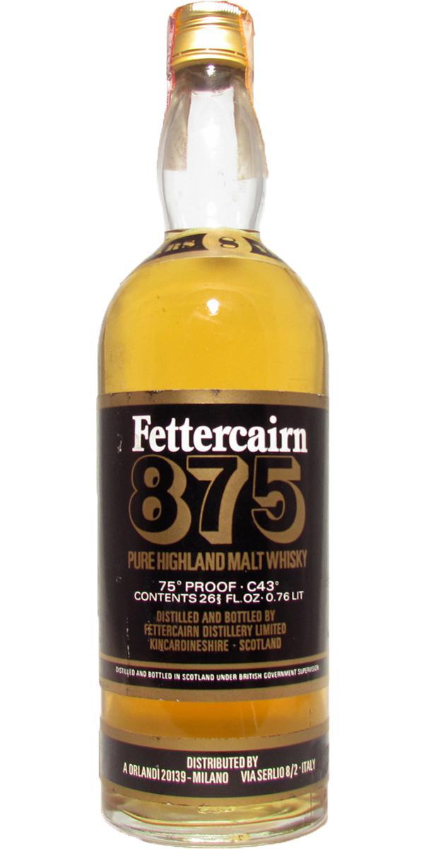Fettercairn 875  Pure Highland Malt Whisky