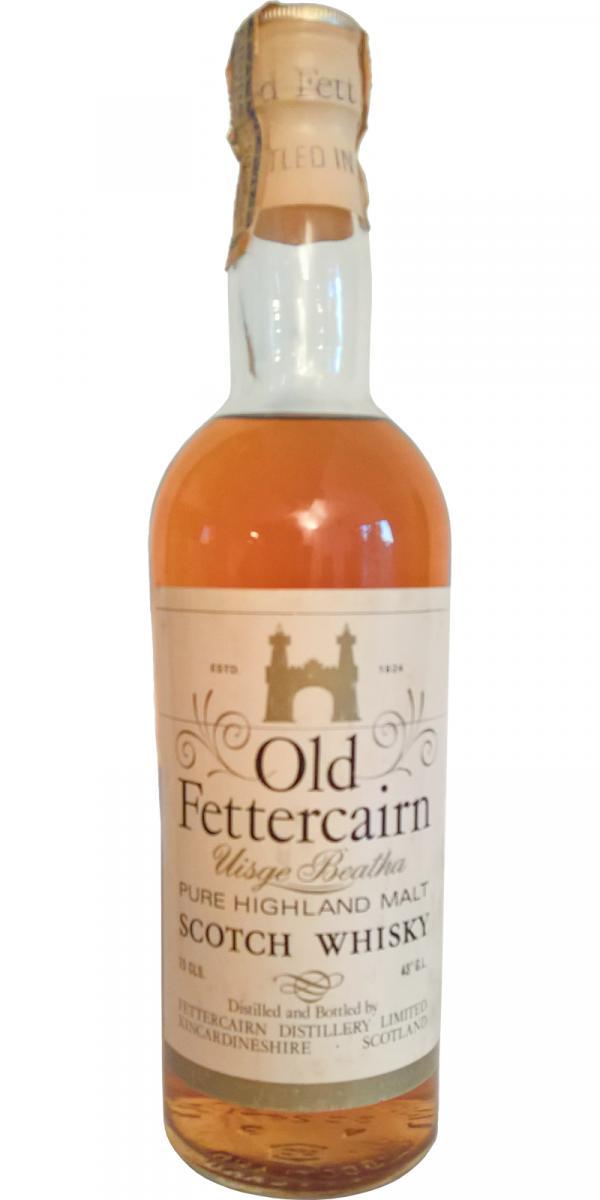 Fettercairn Pure Highland Malt  Old Fettercairn - Uisge Beatha