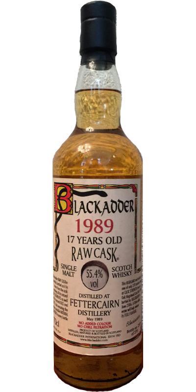 Fettercairn 1989 BA  Raw Cask