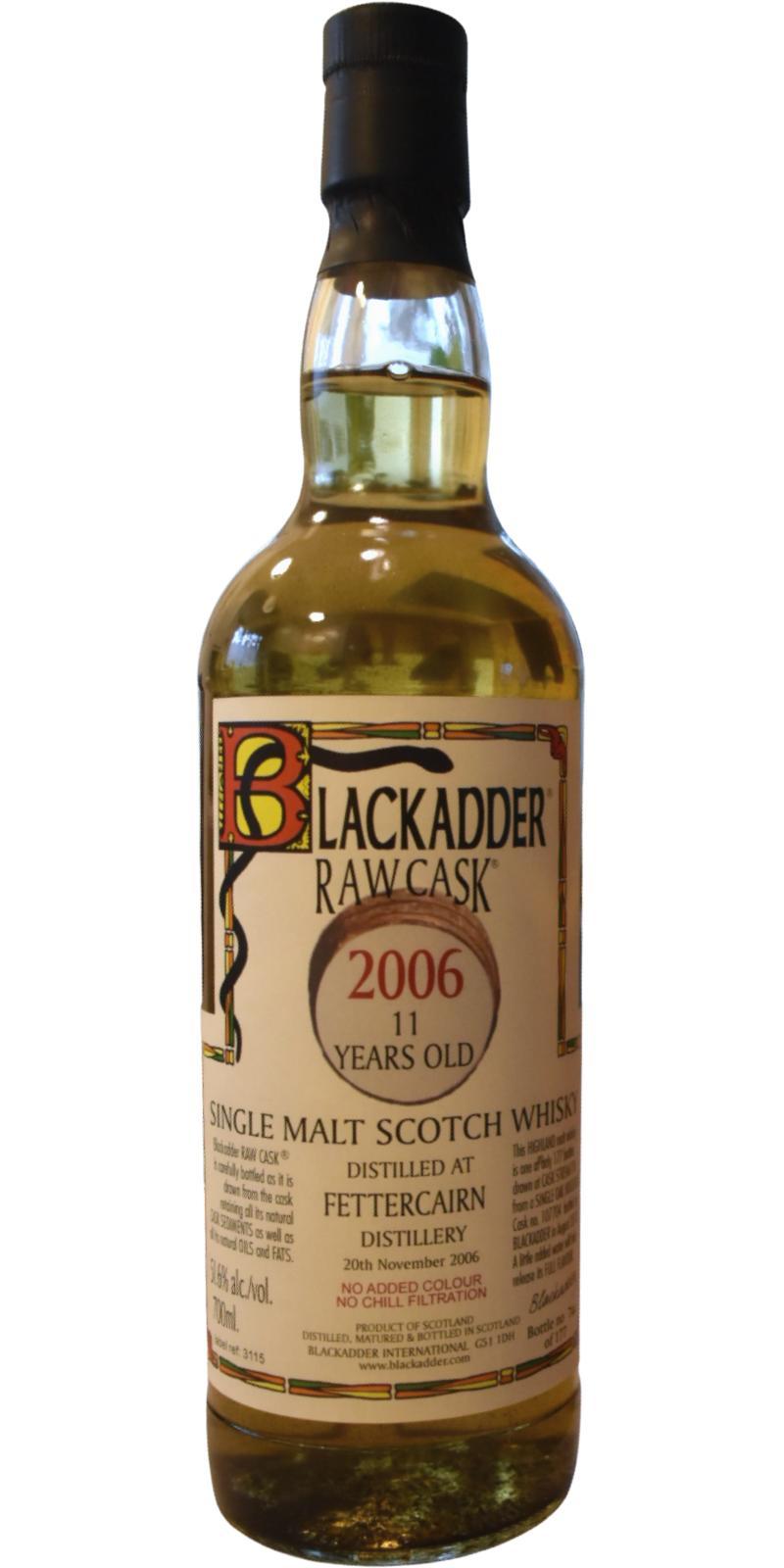 Fettercairn 2006 BA  Raw Cask