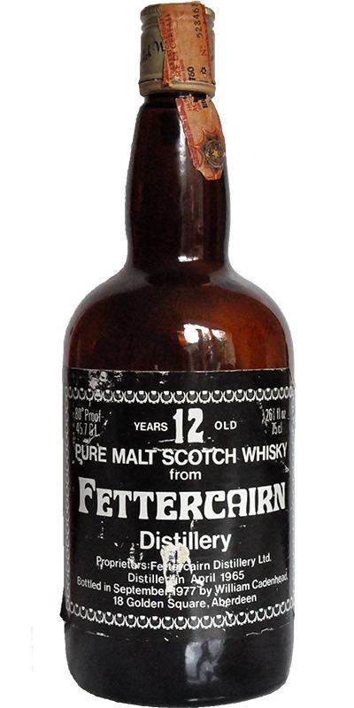 Fettercairn 1965 CA  Dumpy Bottle