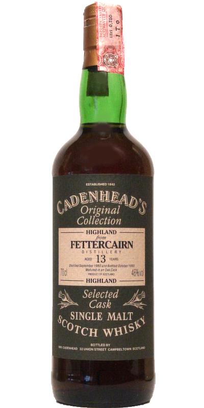 Fettercairn 1980 CA  Original Collection