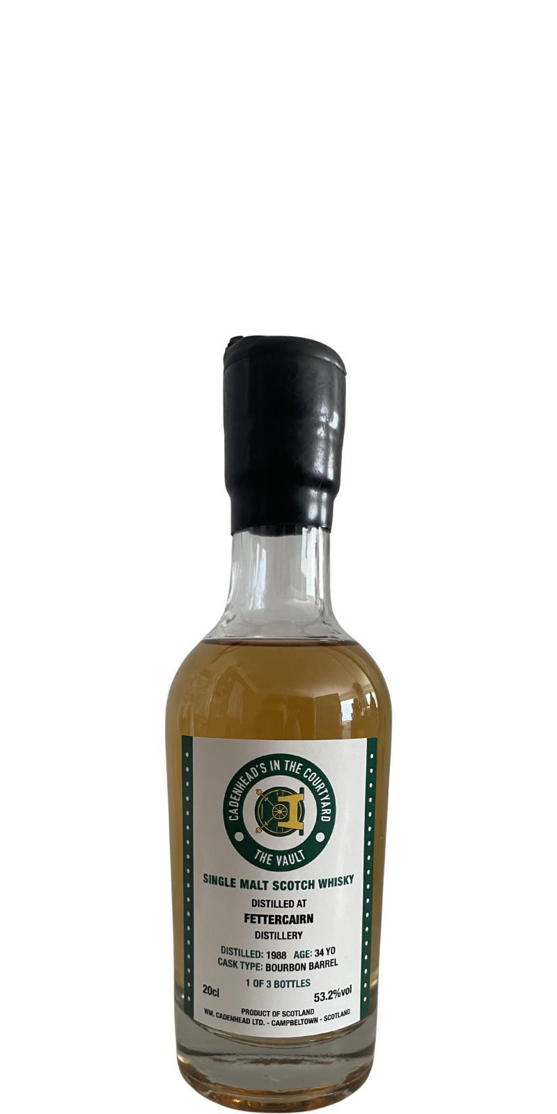 Fettercairn 1988 CA  In The Courtyard the Vault