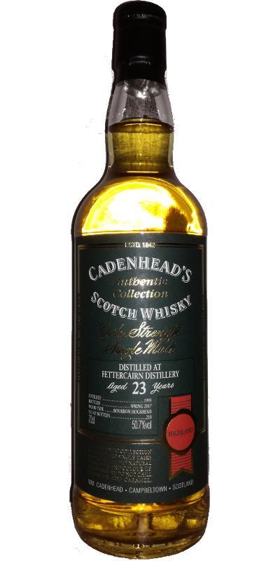 Fettercairn 1993 CA  Authentic Collection