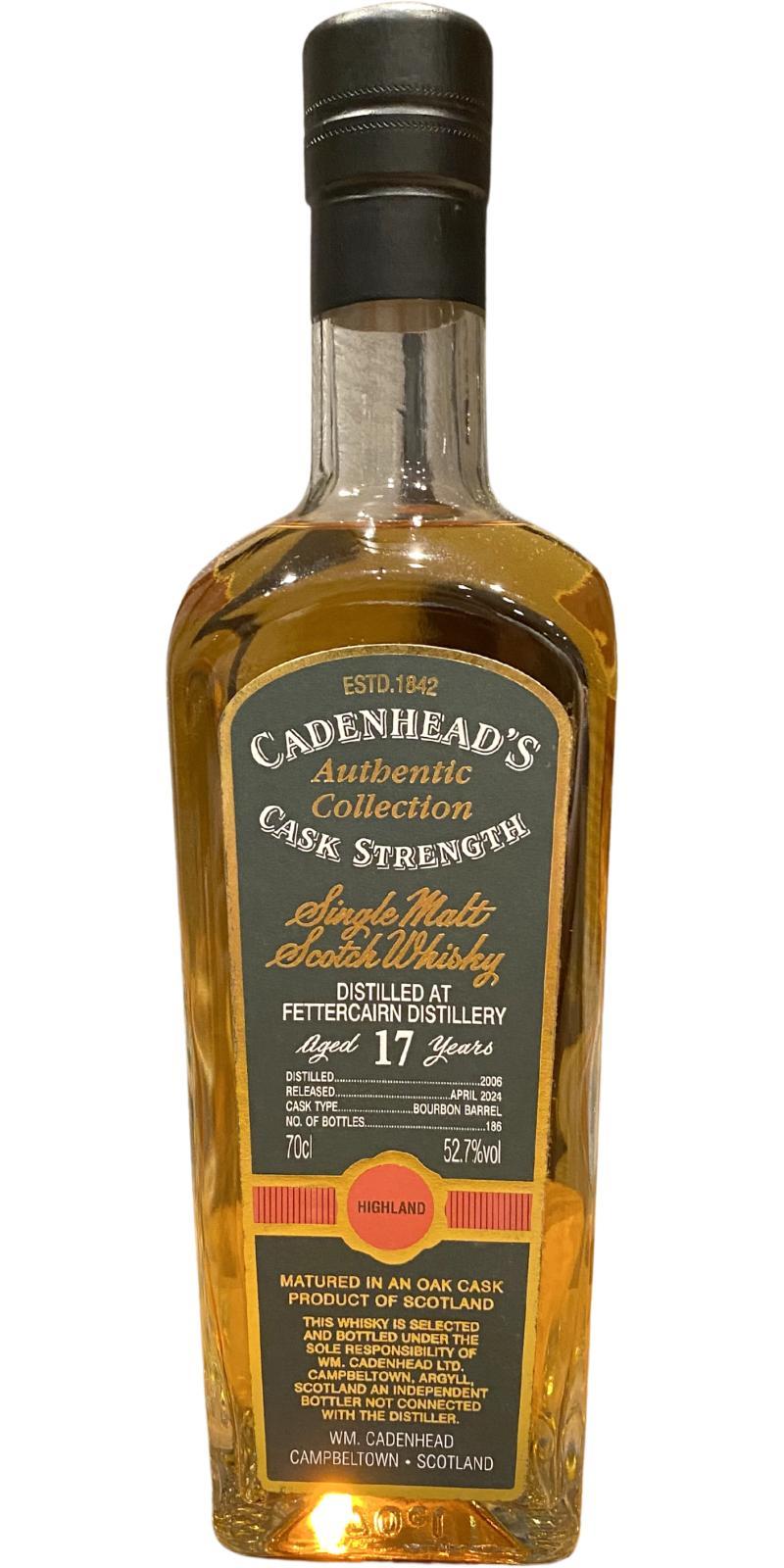 Fettercairn 2006 CA  Authentic Collection