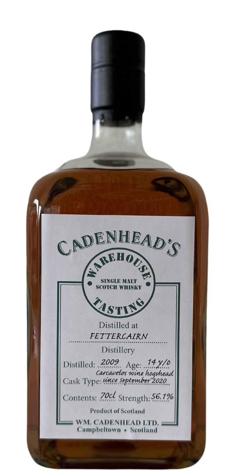 Fettercairn 2009 CA  Warehouse Tasting