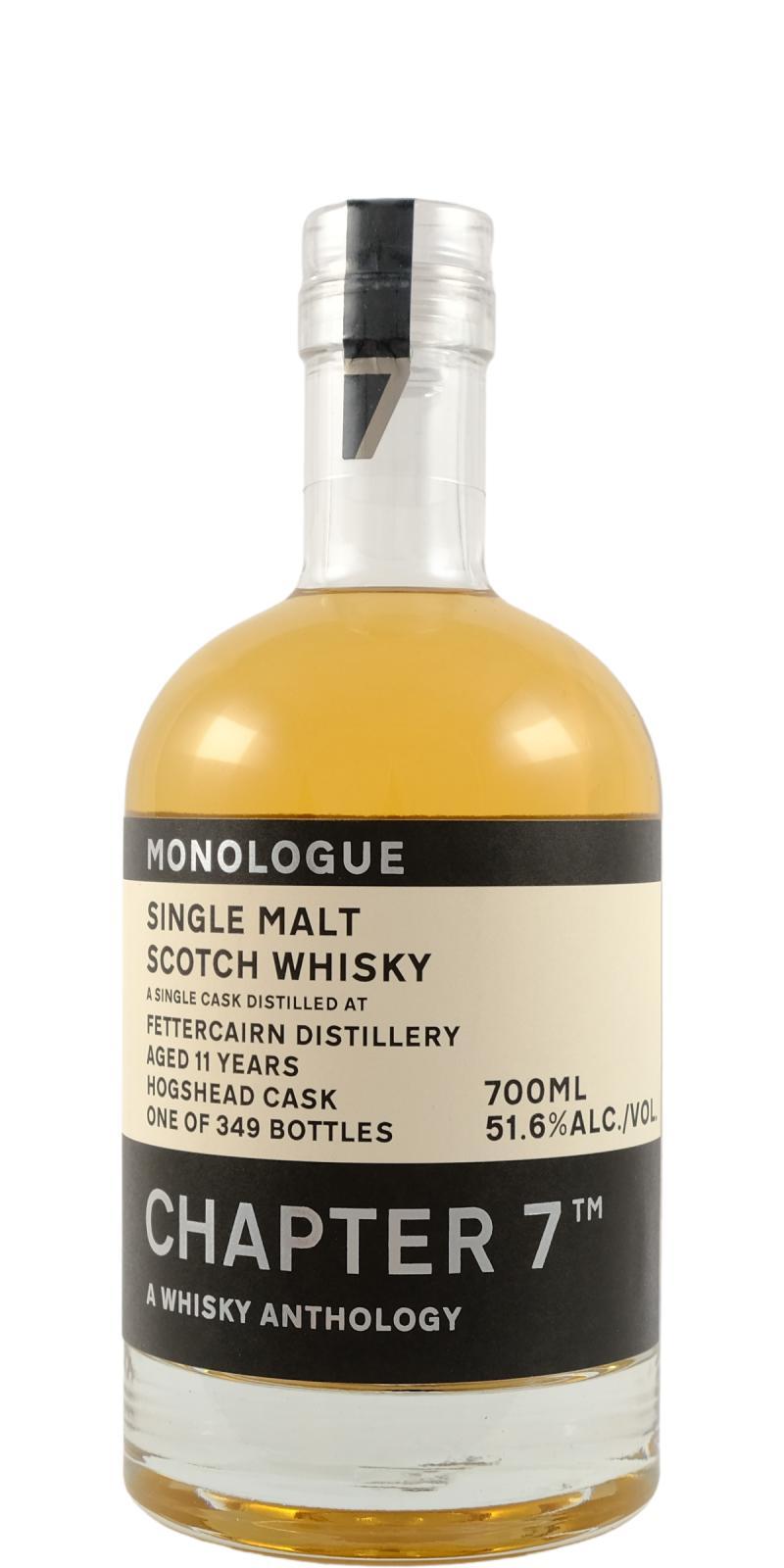 Fettercairn 2011 Ch7  A Whisky Anthology - Monologue