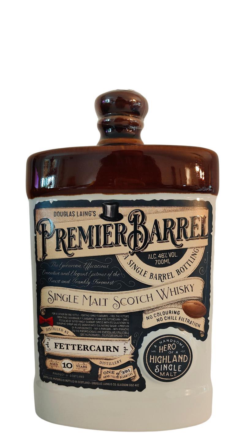 Fettercairn 10-year-old DL  Premier Barrel