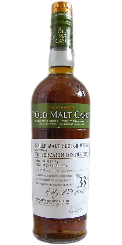 Fettercairn 1975 DL  The Old Malt Cask