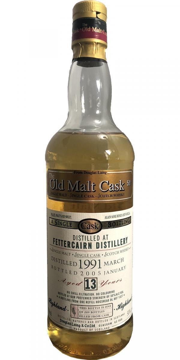 Fettercairn 1991 DL  The Old Malt Cask - 50