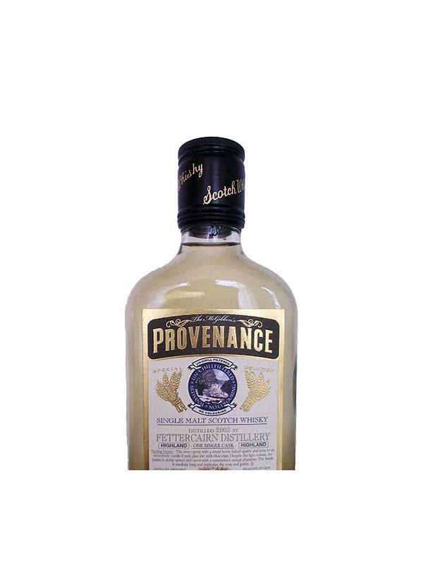 Fettercairn 2003 McG  McGibbon's Provenance