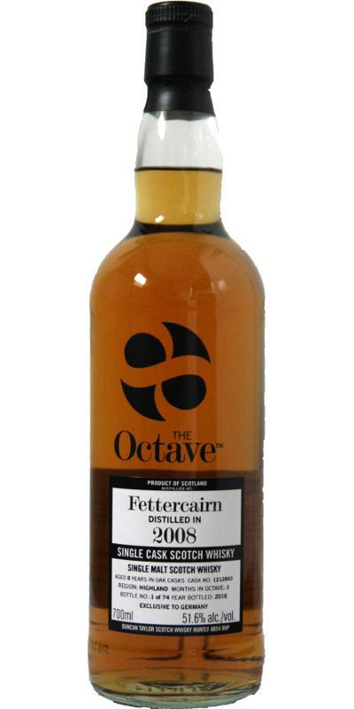 Fettercairn 2008 DT  The Octave
